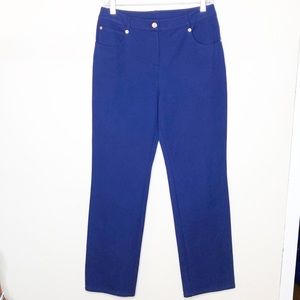 St. John Yellow Label “Marie” Twill Pants Size 4